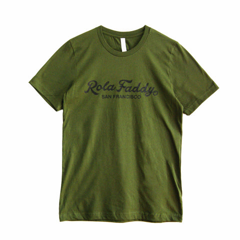 Rola Faddy logo Olive T-shirt