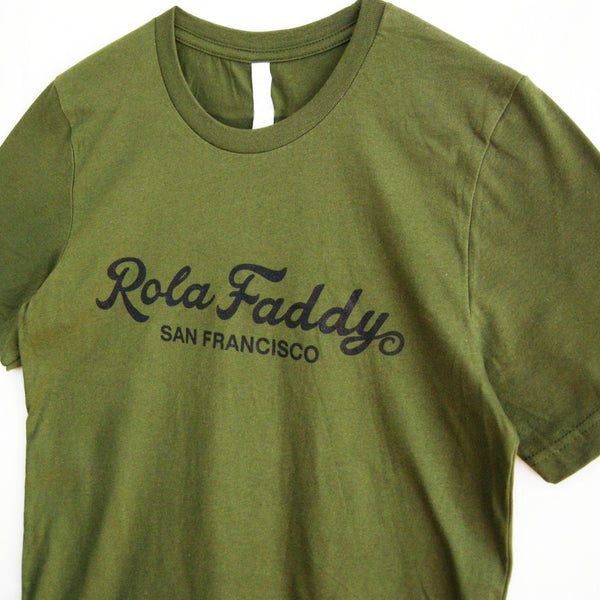 Rola Faddy logo Olive T-shirt