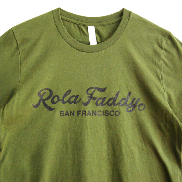 Rola Faddy logo Olive T-shirt