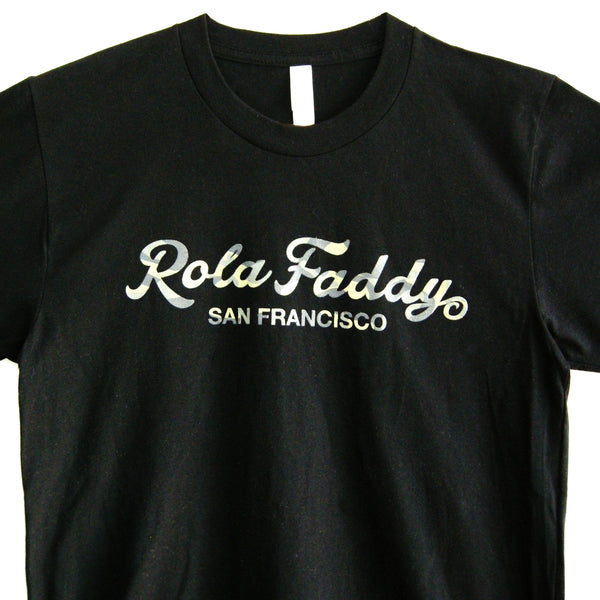 Black Rola Faddy Logo Camo T-shirt