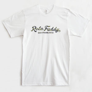 White Rola Faddy Camo T-shirt