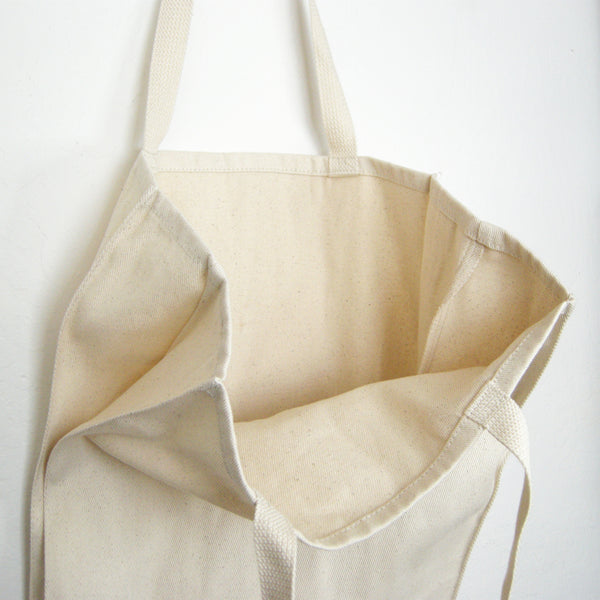 Natural Canvas Tote Bag