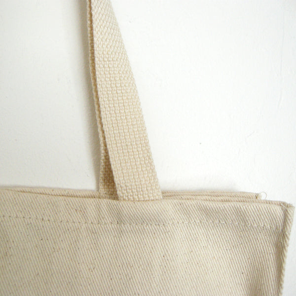 Natural Canvas Tote Bag